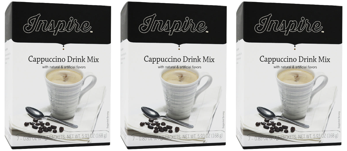 Inspire 15g Hot Protein Mix by Bariatric Eating - Decaf Cappuccino - High-quality Hot Drinks by Bariatric Eating at BariatricPal Store
