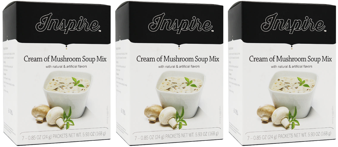 Inspire Protein Soup by Bariatric Eating - Cream of Mushroom - High-quality Soups by Bariatric Eating at BariatricPal Store