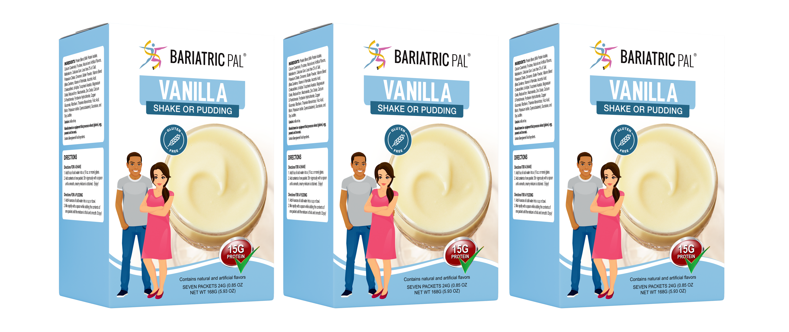 BariatricPal Protein Shake or Pudding - Vanilla - High-quality Puddings & Shakes by BariatricPal at BariatricPal Store