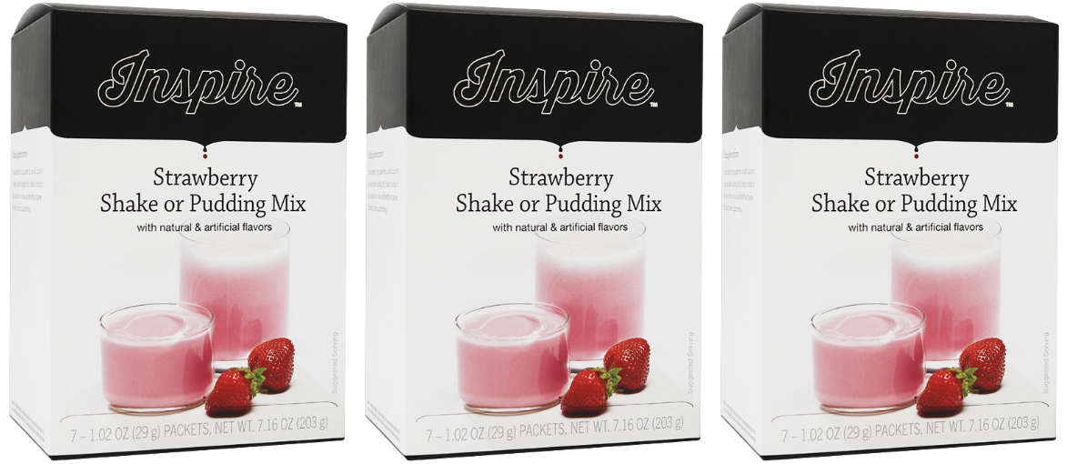 Inspire 15g Protein Shake or Pudding by Bariatric Eating - Strawberry - High-quality Puddings & Shakes by Bariatric Eating at BariatricPal Store