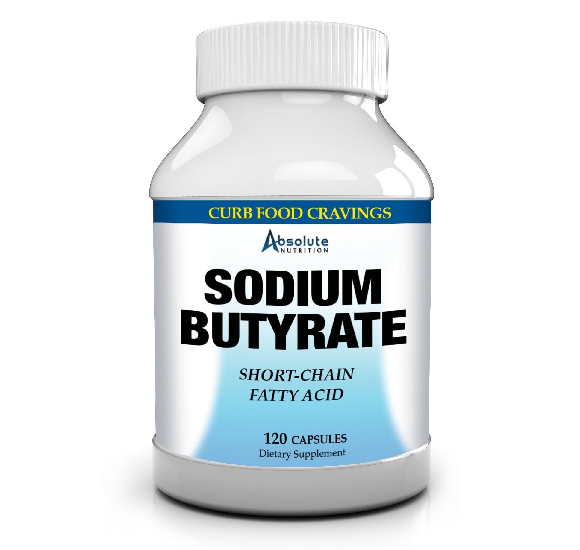 Absolute Nutrition Sodium Butyrate, 120 capsules