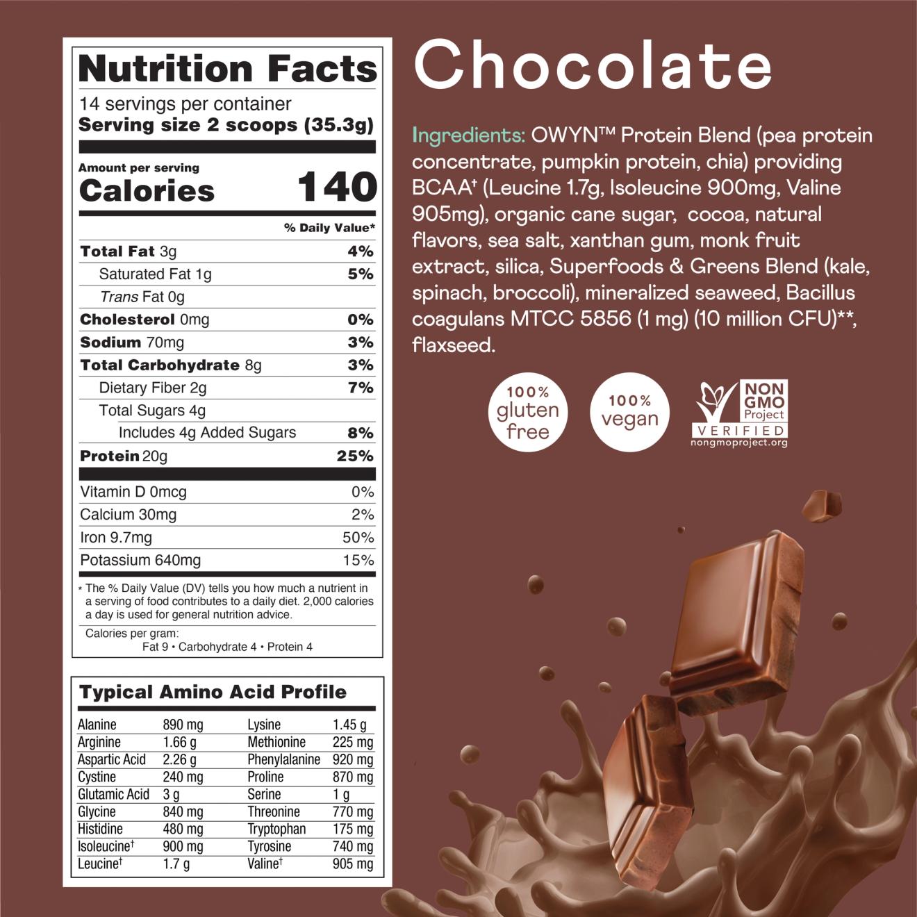 #Flavor_Dark Chocolate (CLEARANCE: Best by April 30, 2024)