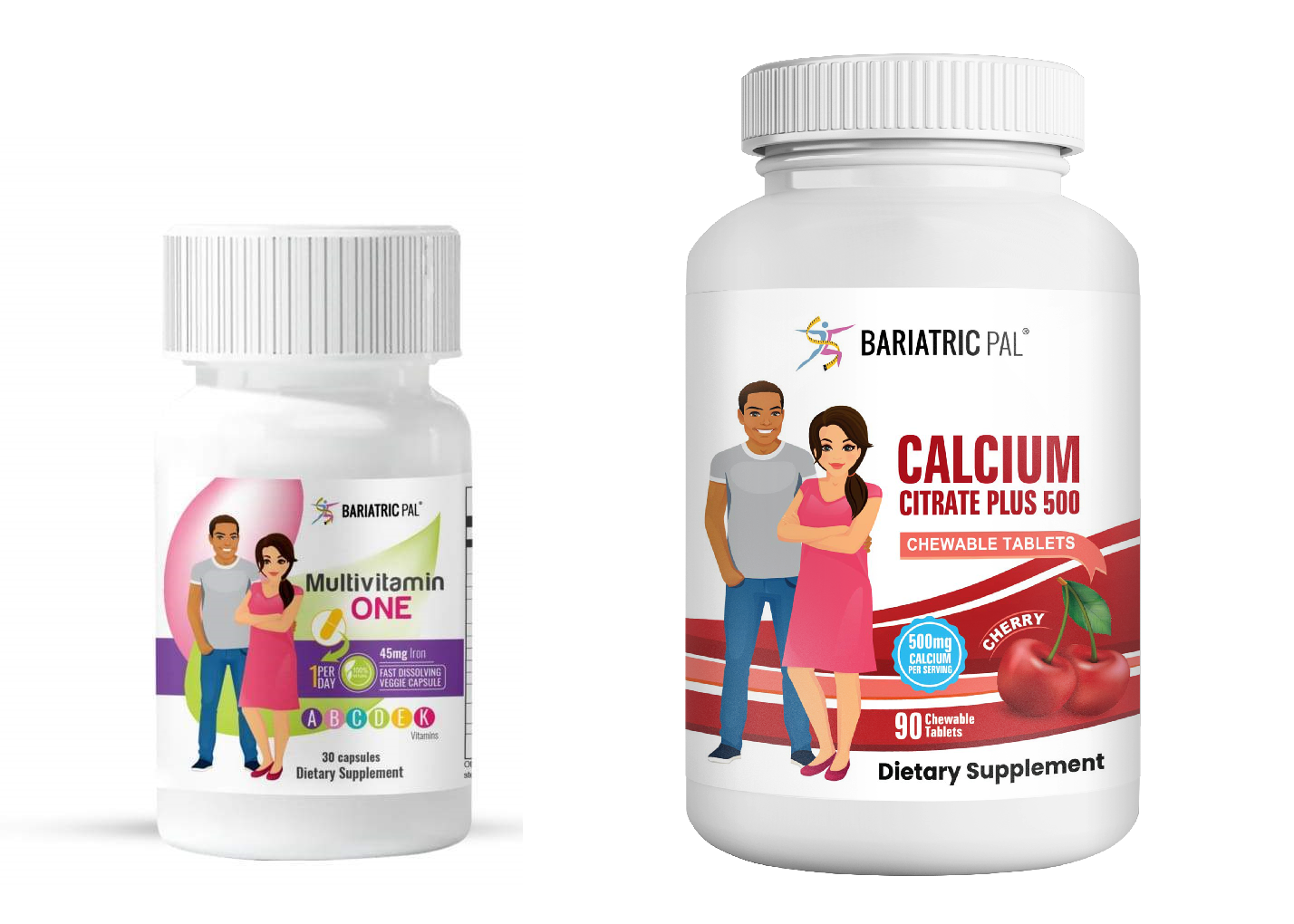 Gastric Sleeve Complete Bariatric Vitamin Pack by BariatricPal - Capsules & Chewables - High-quality Vitamin Pack by BariatricPal at BariatricPal Store