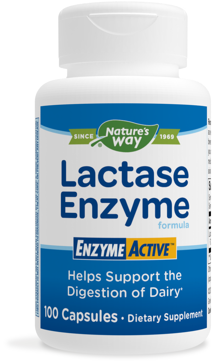 Nature's Way Lactase Enzyme 100 capsules - High-quality Digestion by Nature's Way at BariatricPal Store