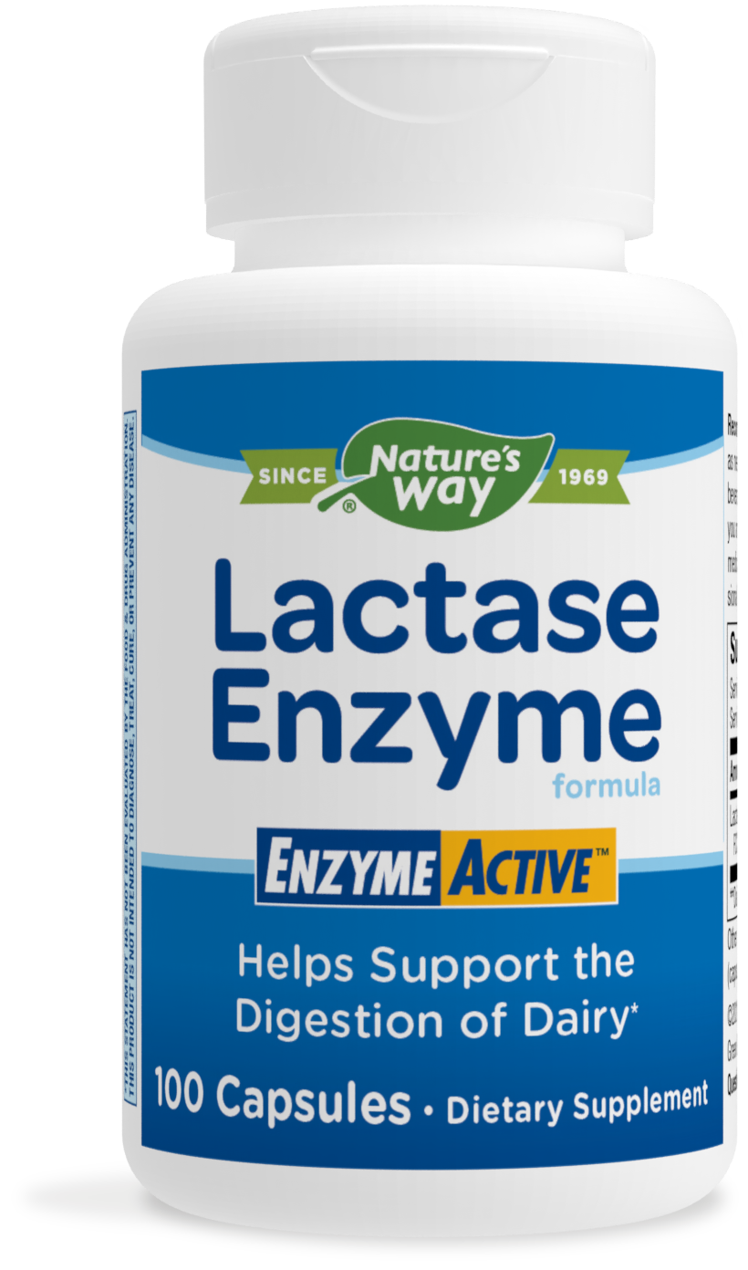 Nature's Way Lactase Enzyme 100 capsules