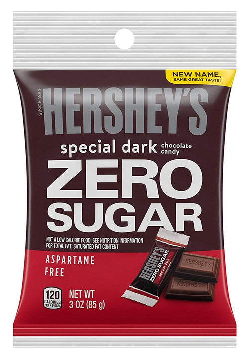 Hershey's Zero Sugar Hershey's Special Dark Chocolates 3 oz. - High-quality Candies by Hershey's at BariatricPal Store