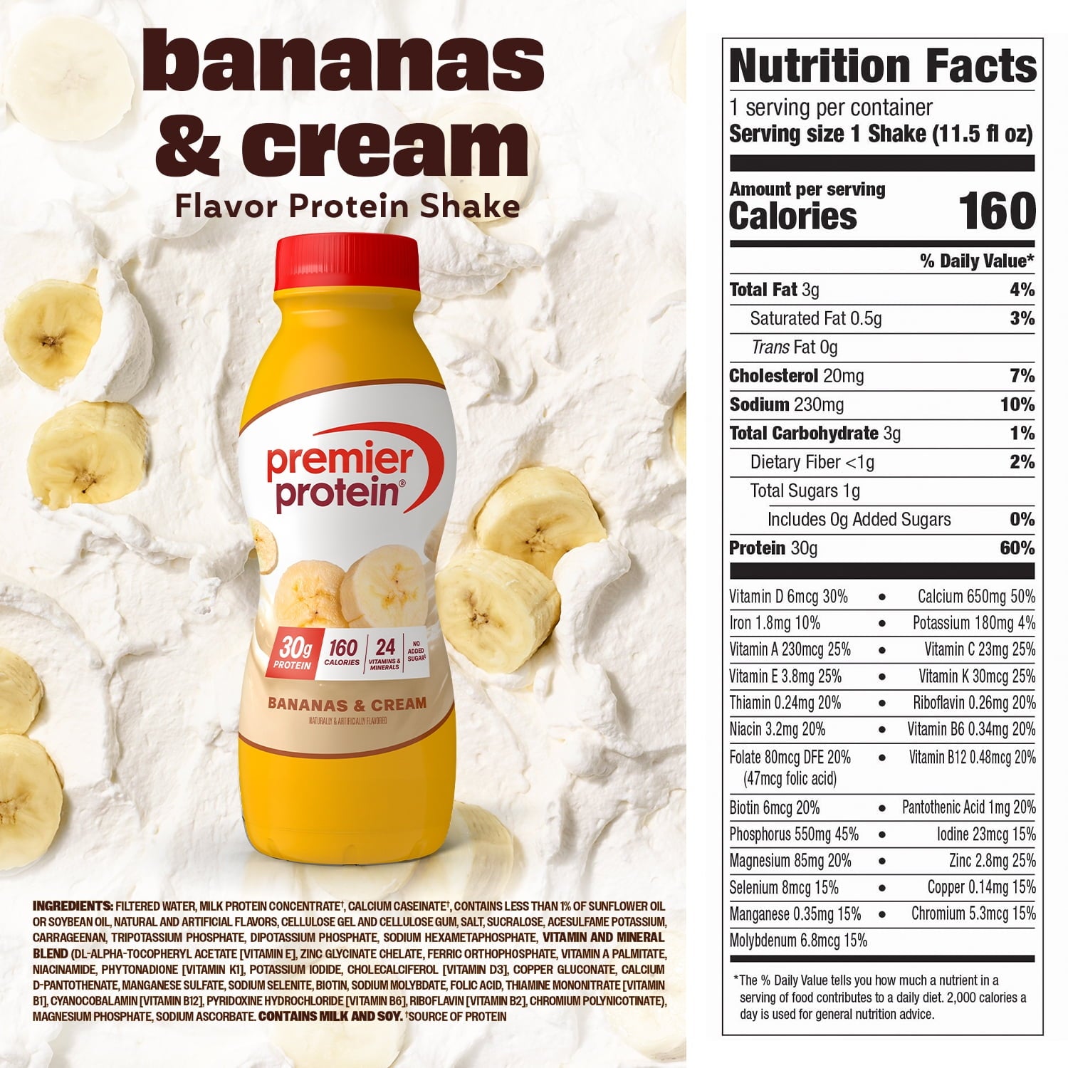 #Flavor_Bananas & Cream, 11.5 fl oz