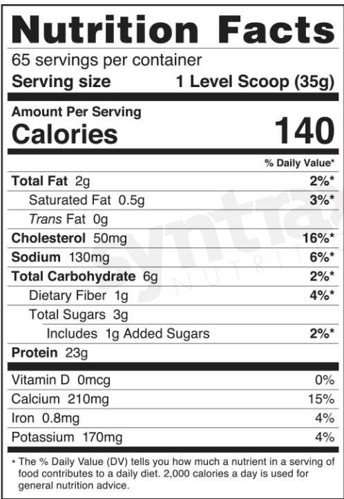 #Flavor_Cookies & Cream #Size_5LB Bag