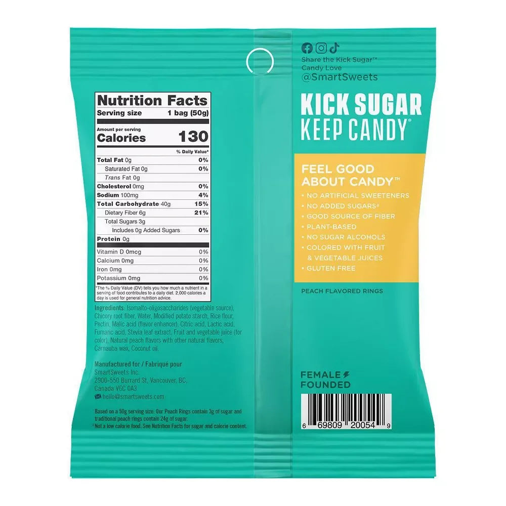 Smart Sweets Peach Rings