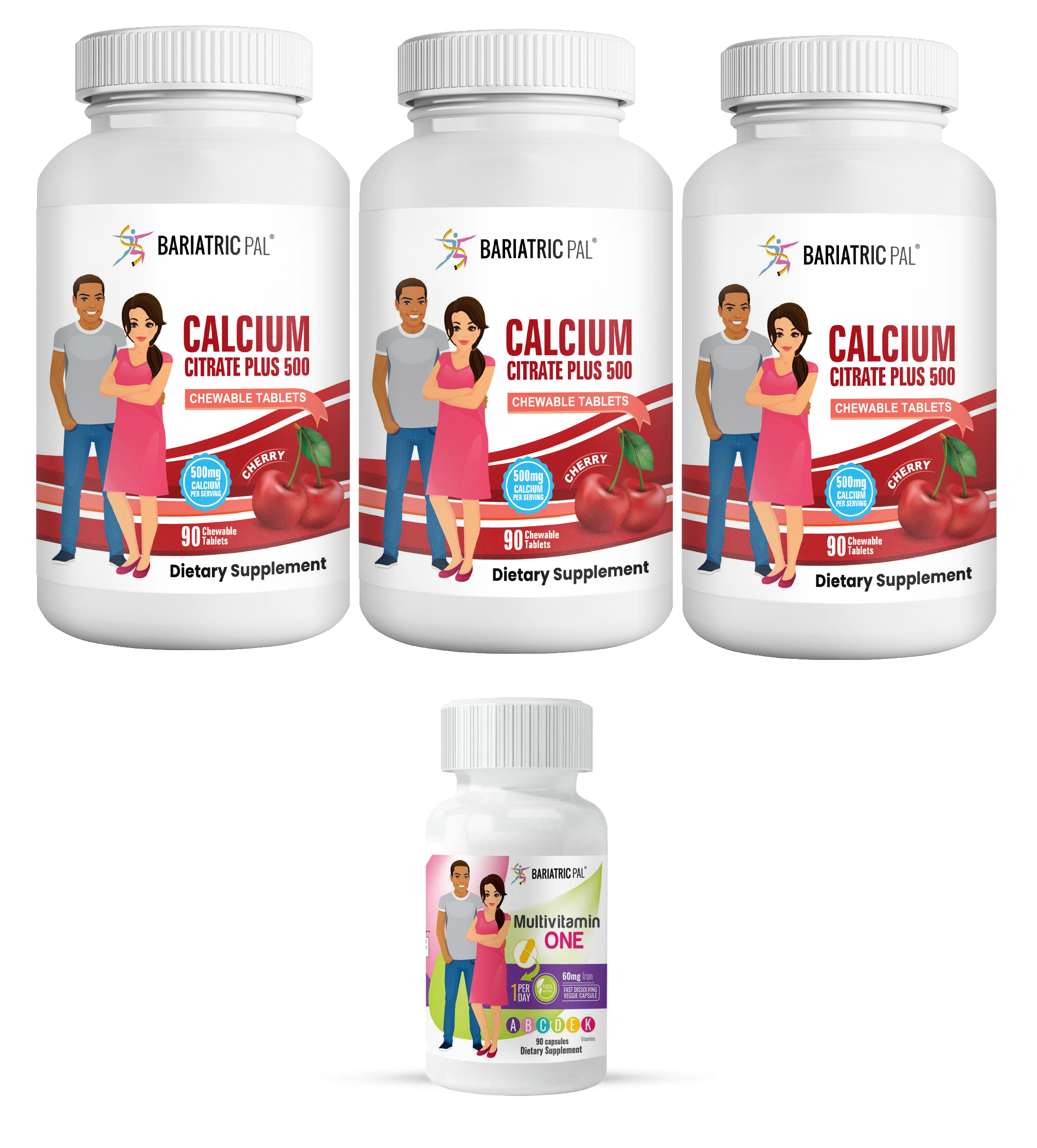 Gastric Sleeve Complete Bariatric Vitamin Pack by BariatricPal - Capsules & Chewables - High-quality Vitamin Pack by BariatricPal at BariatricPal Store