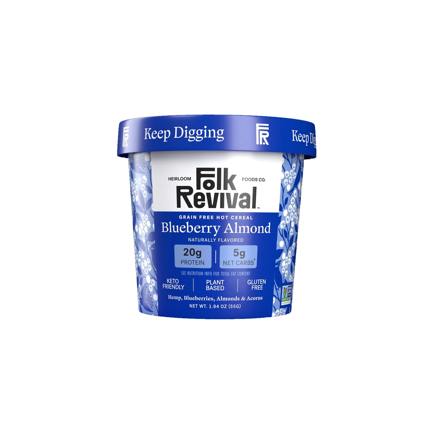 #Flavor_Blueberry Almond #Size_One Pack