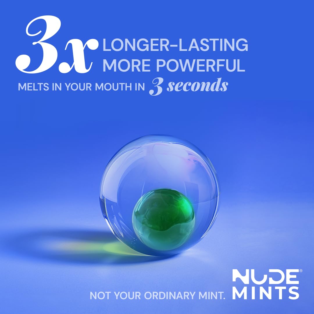 Breath + Gut Mints For Gut Healthy by NUDE - Fusion