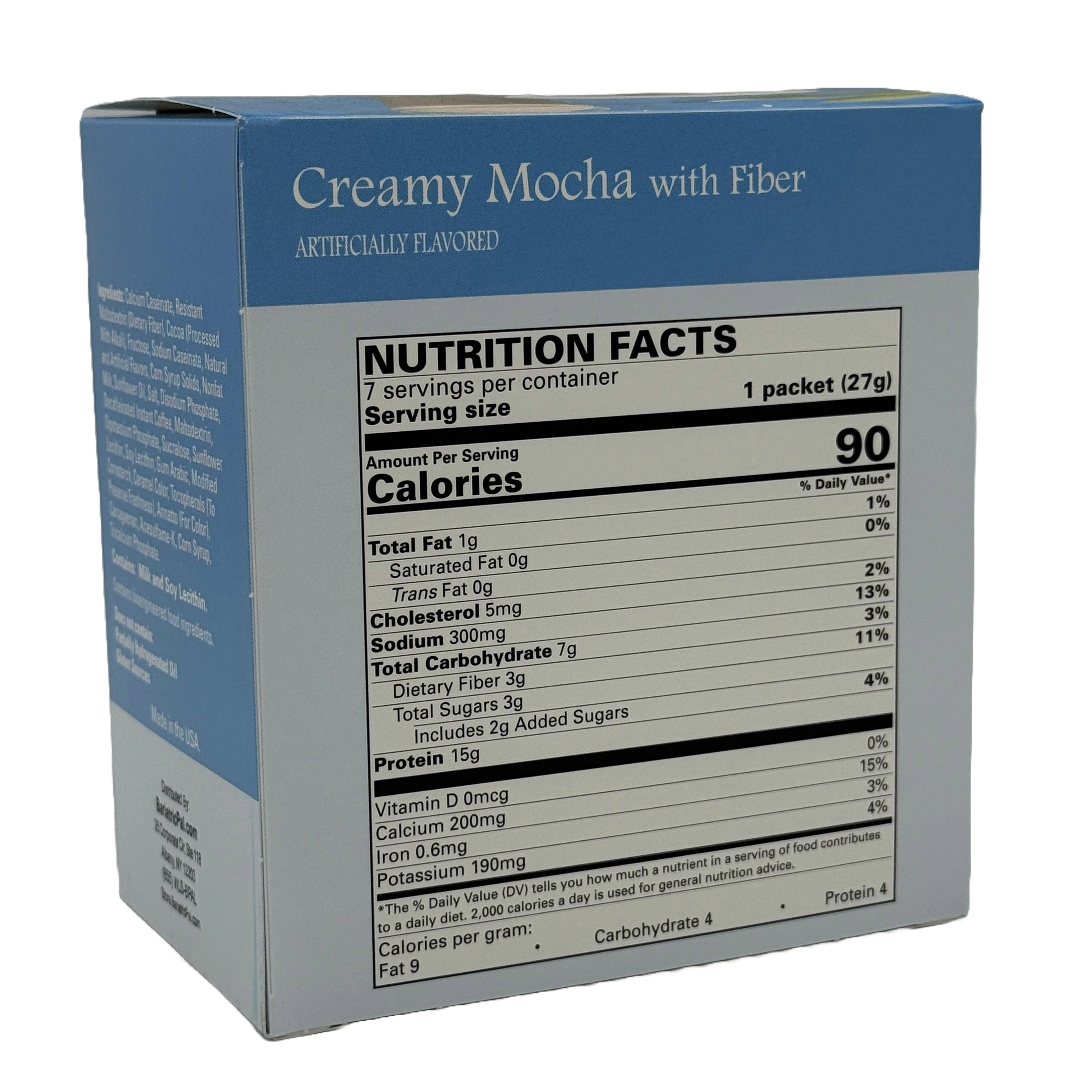 BariatricPal 15g Protein Pudding & Shake - Creamy Mocha