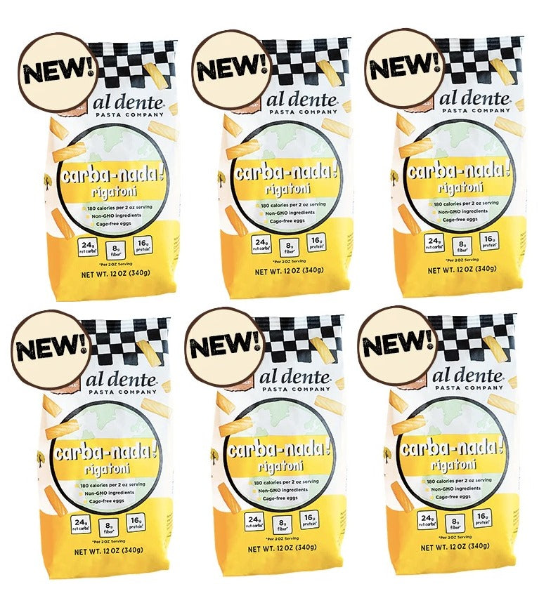 Al Dente Carba-Nada Rigatoni Pasta 12 oz. - High-quality Pasta by Carba-Nada at BariatricPal Store