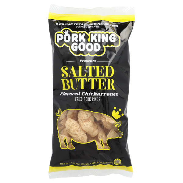 Pork King Good Pork Rinds - Salted Butter