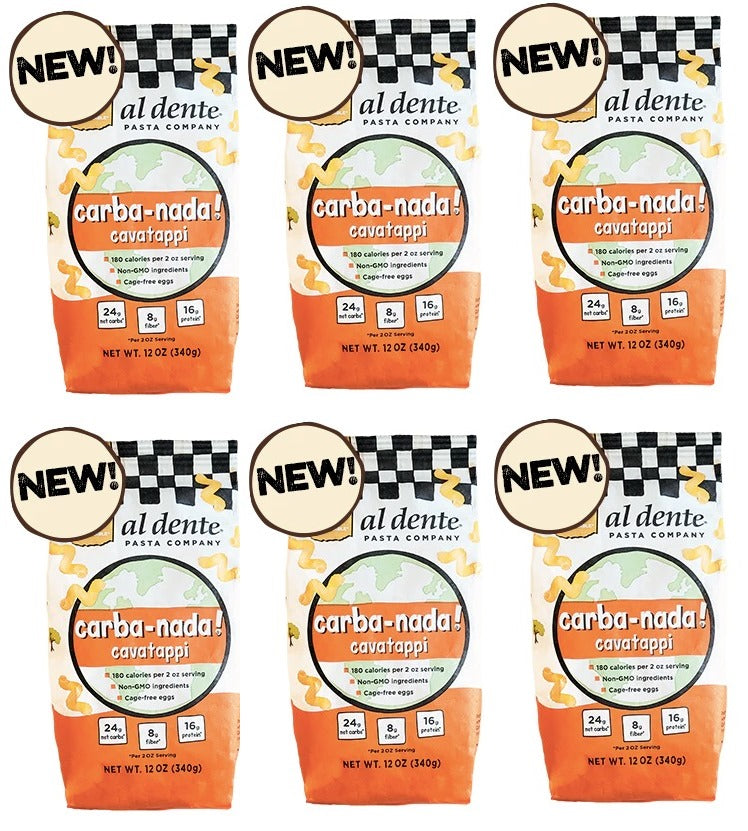 Al Dente Carba-Nada Cavatappi Pasta 12 oz. - High-quality Pasta by Carba-Nada at BariatricPal Store