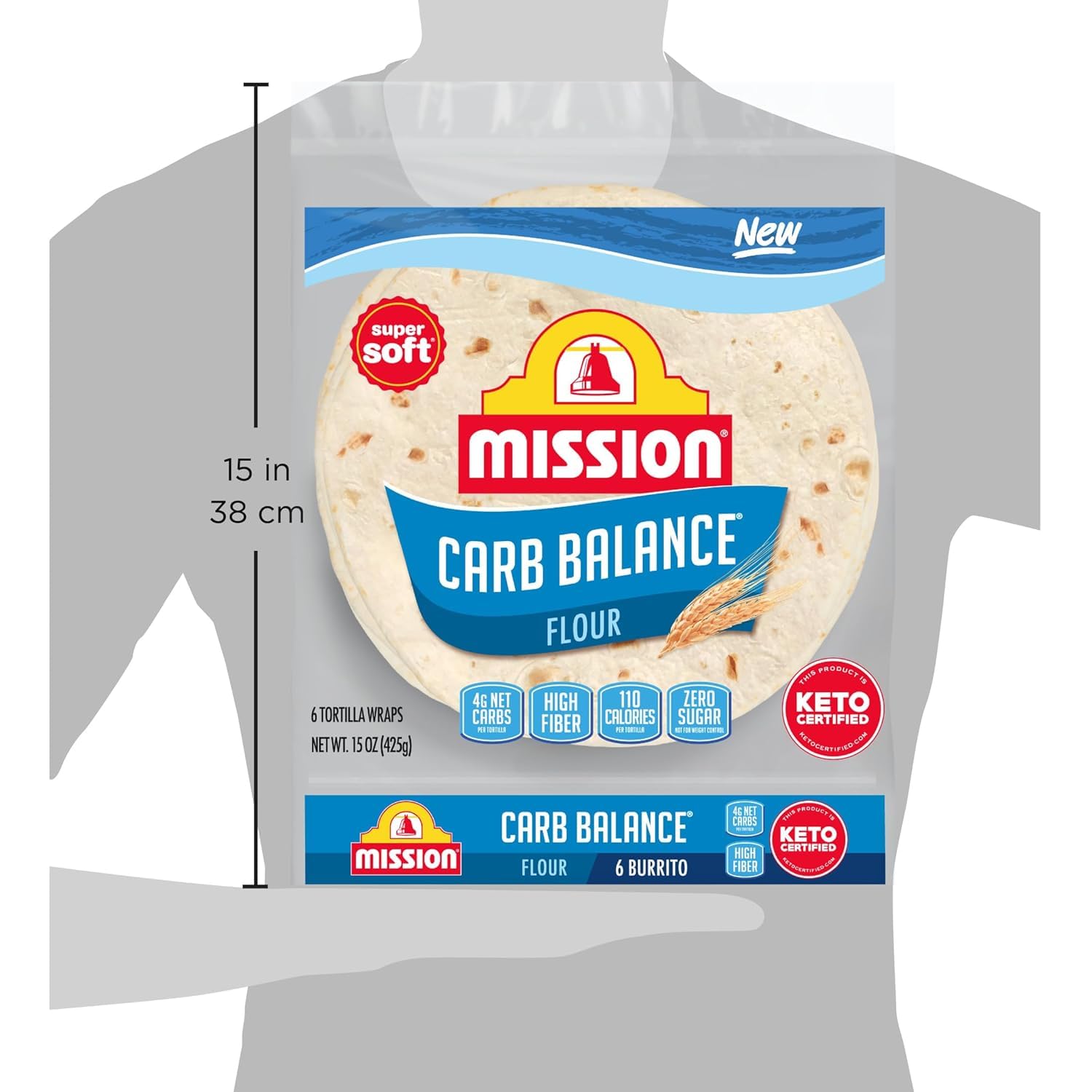 #Flavor_Flour, 10 inch Burrito Size