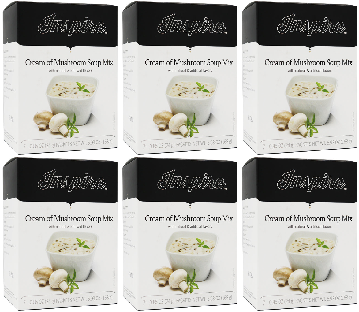 Inspire Protein Soup by Bariatric Eating - Cream of Mushroom - High-quality Soups by Bariatric Eating at BariatricPal Store