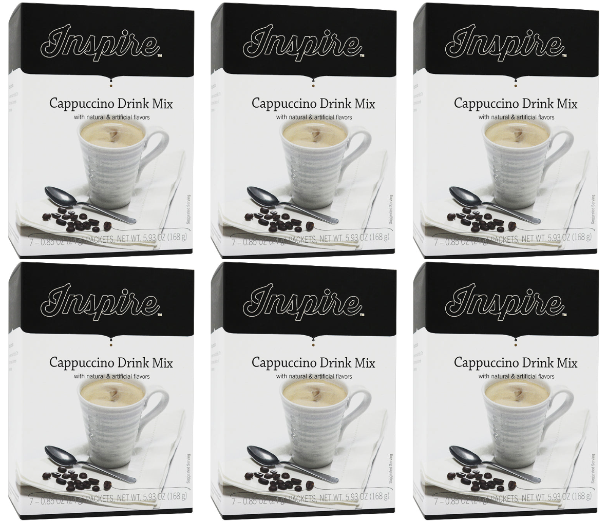 Inspire 15g Hot Protein Mix by Bariatric Eating - Decaf Cappuccino - High-quality Hot Drinks by Bariatric Eating at BariatricPal Store