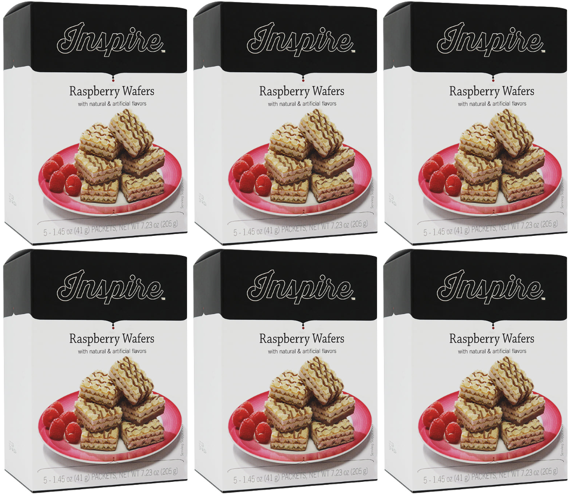 Inspire Square Protein Wafers by Bariatric Eating - Raspberry - High-quality Protein Bars by Bariatric Eating at BariatricPal Store