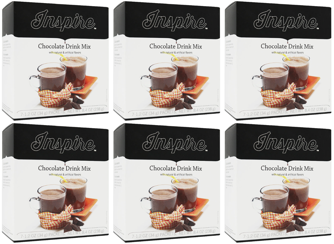 Inspire 18g Protein Hot or Cold Drink Mix by Bariatric Eating - Chocolate - High-quality Single Serve Protein Packets by Bariatric Eating at BariatricPal Store