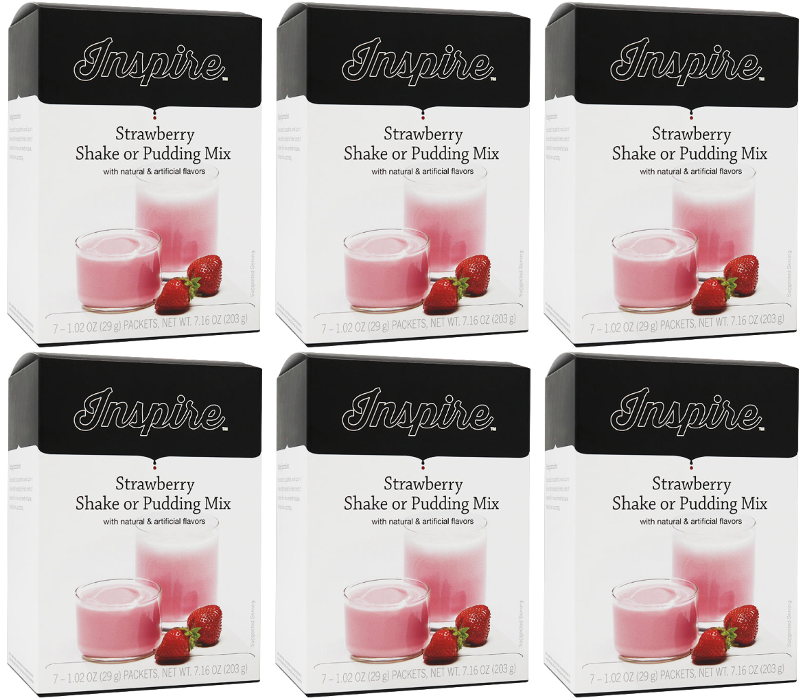 Inspire 15g Protein Shake or Pudding by Bariatric Eating - Strawberry - High-quality Puddings & Shakes by Bariatric Eating at BariatricPal Store