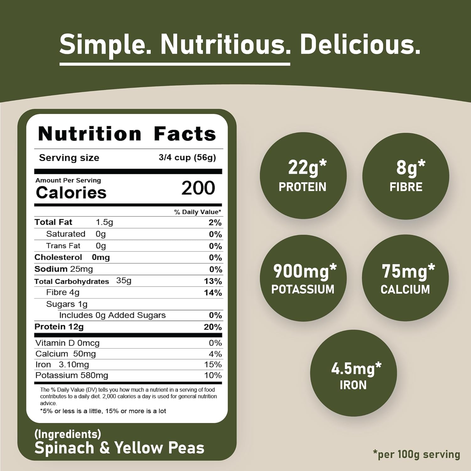 #Flavor_Spinach Rotini, 12oz