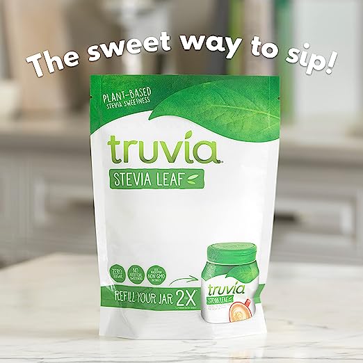 Truvia® Calorie-Free Sweetener Stevia Leaf Spoonable Refill - 17 oz (1 lb 10 oz) - High-quality Gluten Free by Truvia at BariatricPal Store