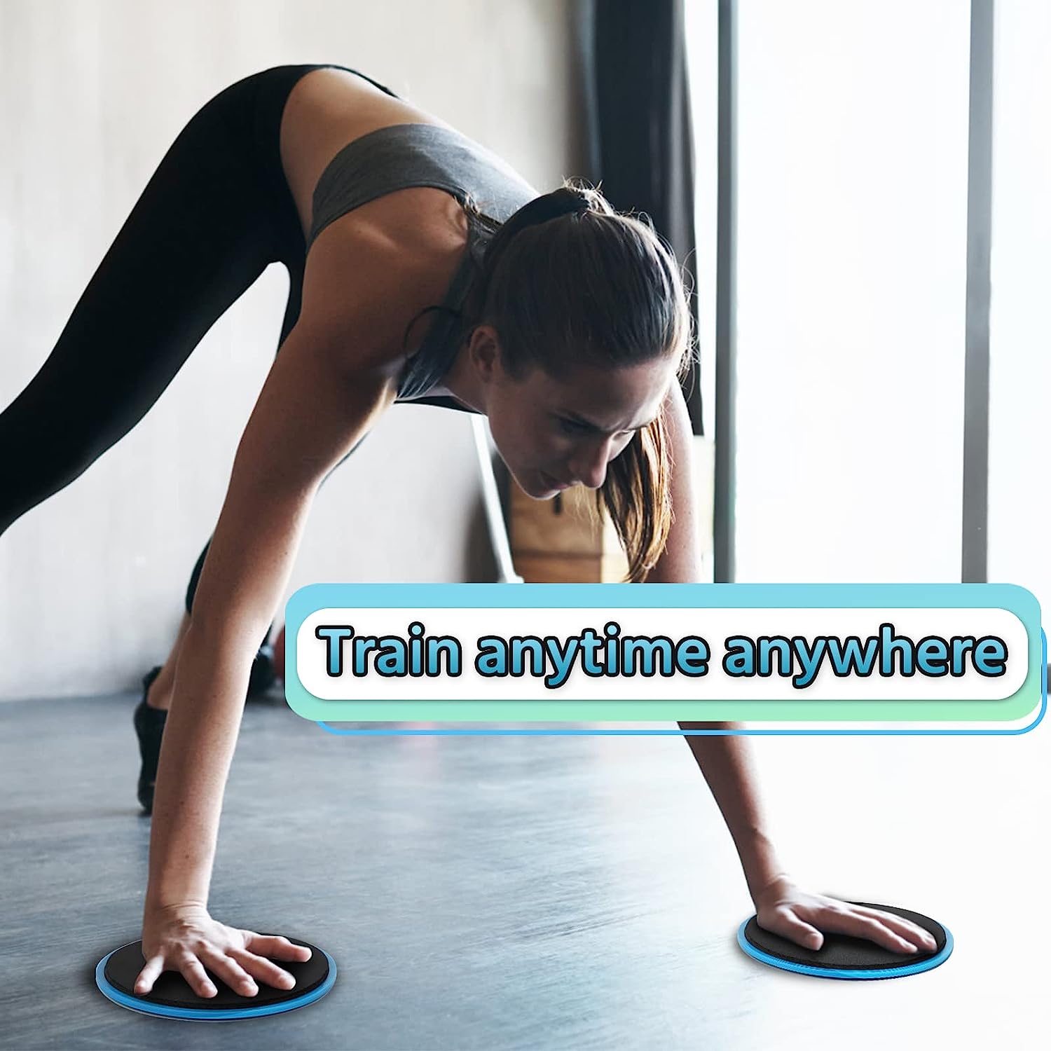 Netrition Core Sliders - Pack of 2 Dual-Sided Gliding Discs for Full Body Workout - High-quality Fitness Accessories by Netrition at BariatricPal Store