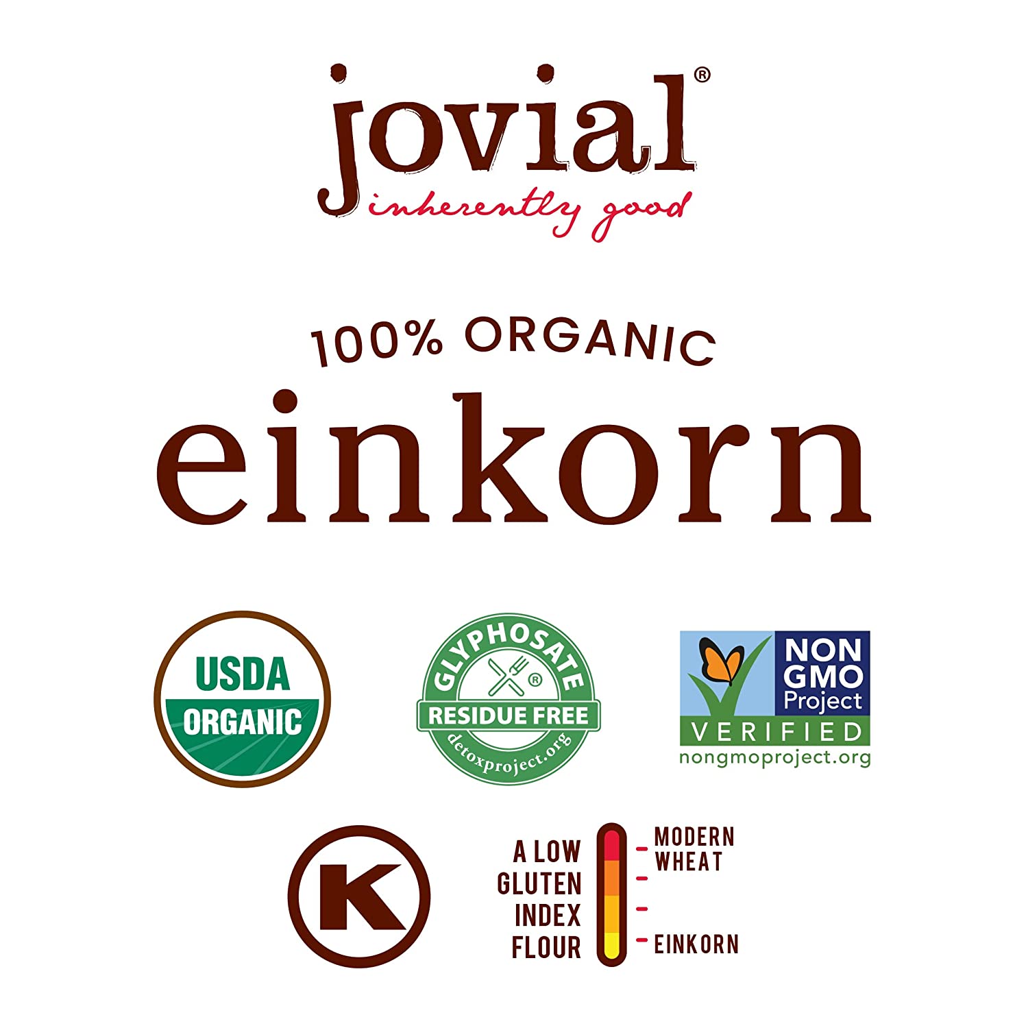 Jovial Foods Einkorn All Purpose Flour Organic 32 oz - High-quality Baking Products by Jovial Foods at BariatricPal Store