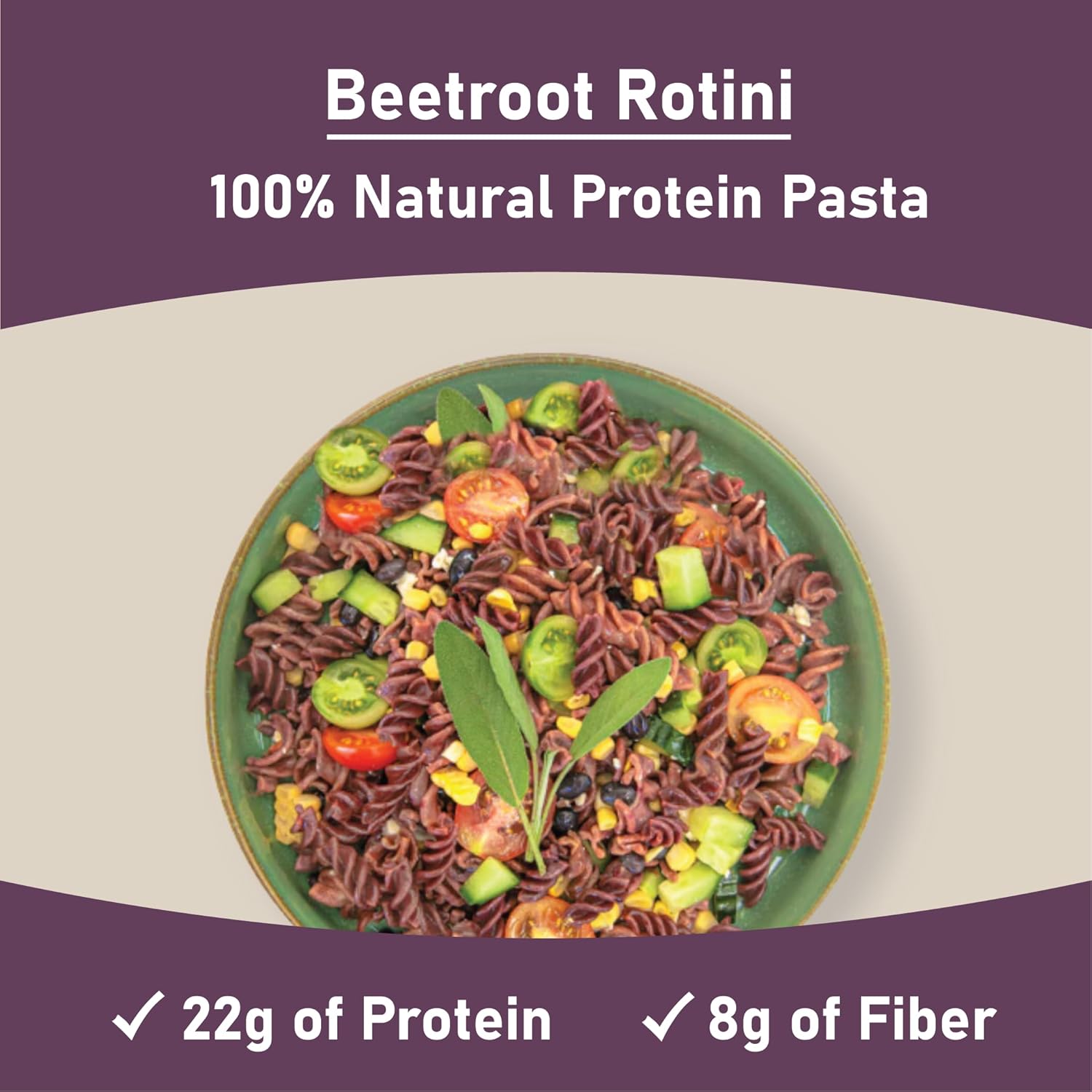 #Flavor_Beetroot Rotini, 12oz