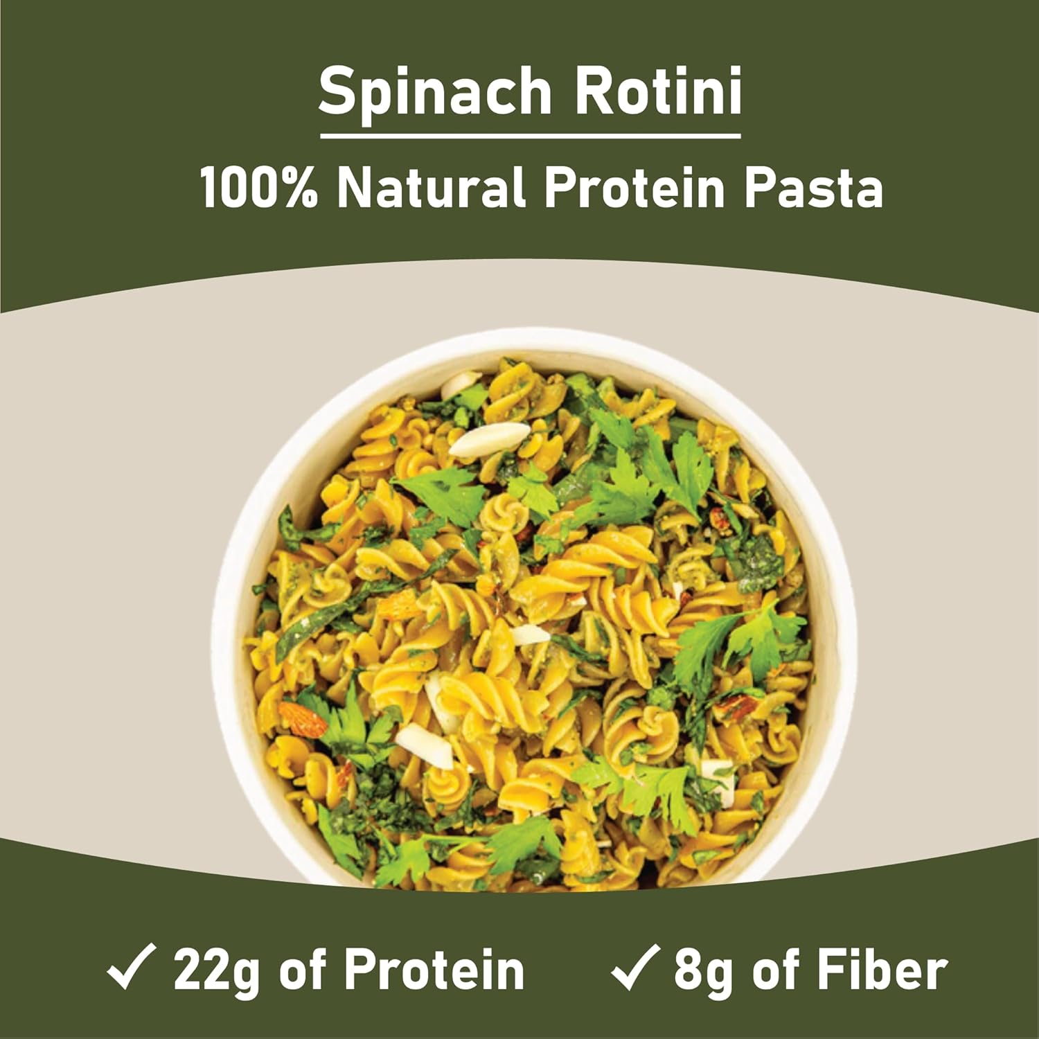 #Flavor_Spinach Rotini, 12oz