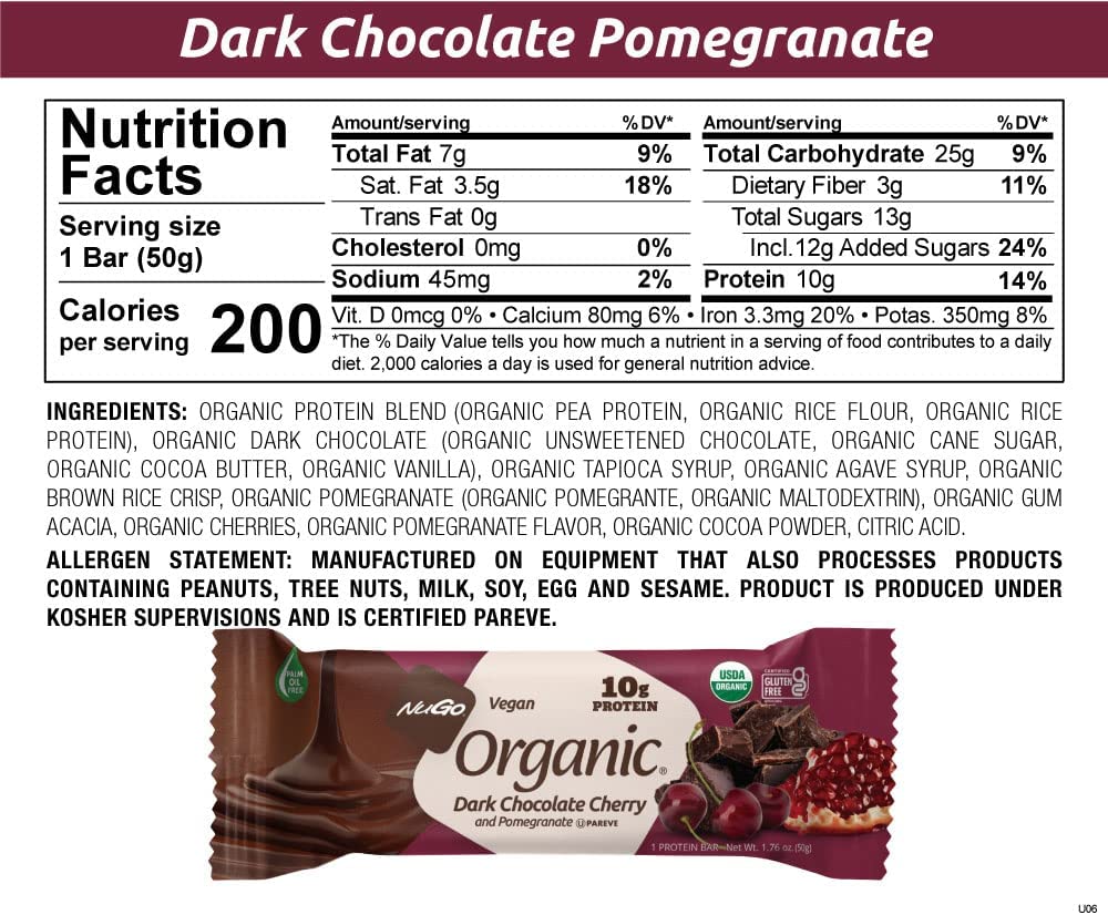 #Flavor_Dark Chocolate Pomegranate #Size_12 bars