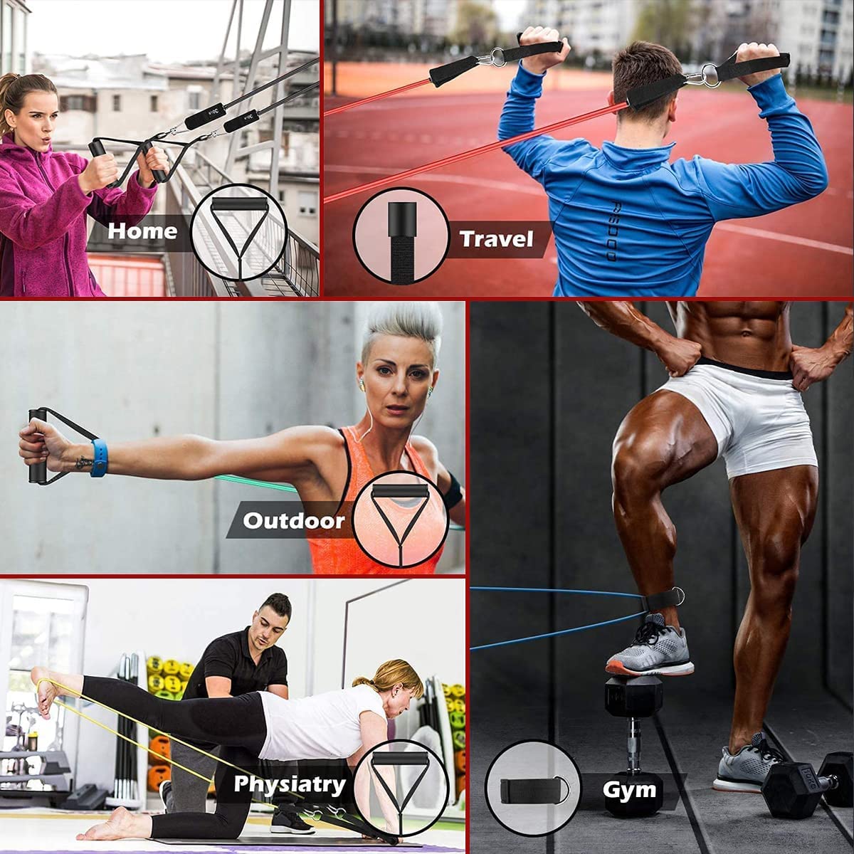 Netrition Total Body Fitness Bundle - High-quality Fitness Accessories by Netrition at BariatricPal Store