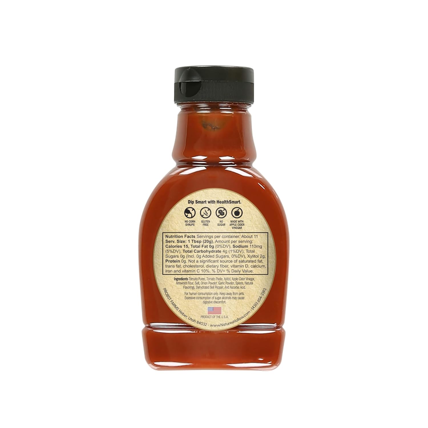 Nature's Hollow Sugar Free Ketchup 8 oz.