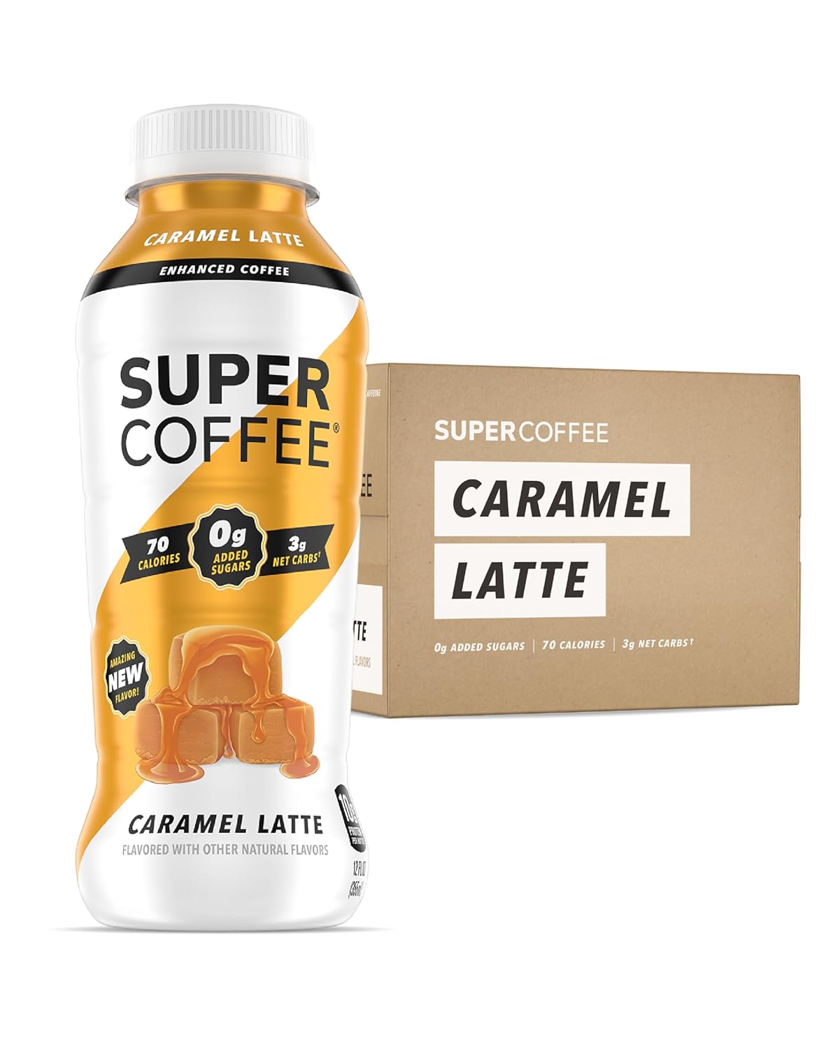 #Flavor_Caramel Latte, 12 fl oz (CLEARANCE: Best by September 17, 2025)