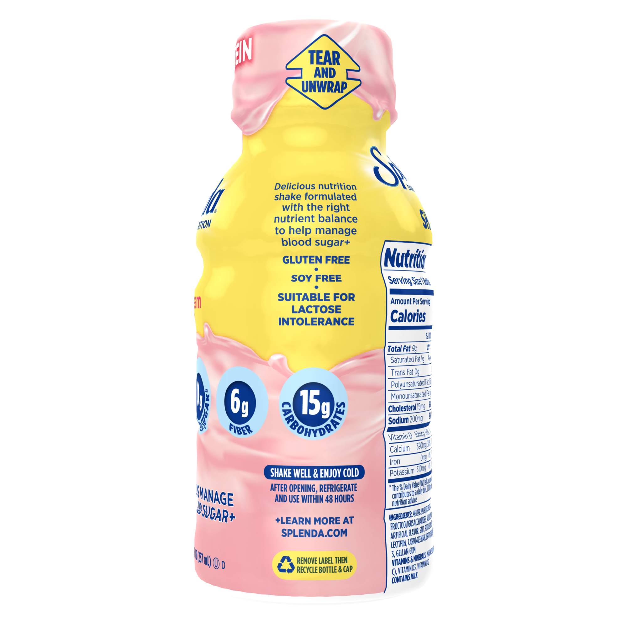 #Flavor_Strawberry Cream, 8 fl oz #Size_6 pack