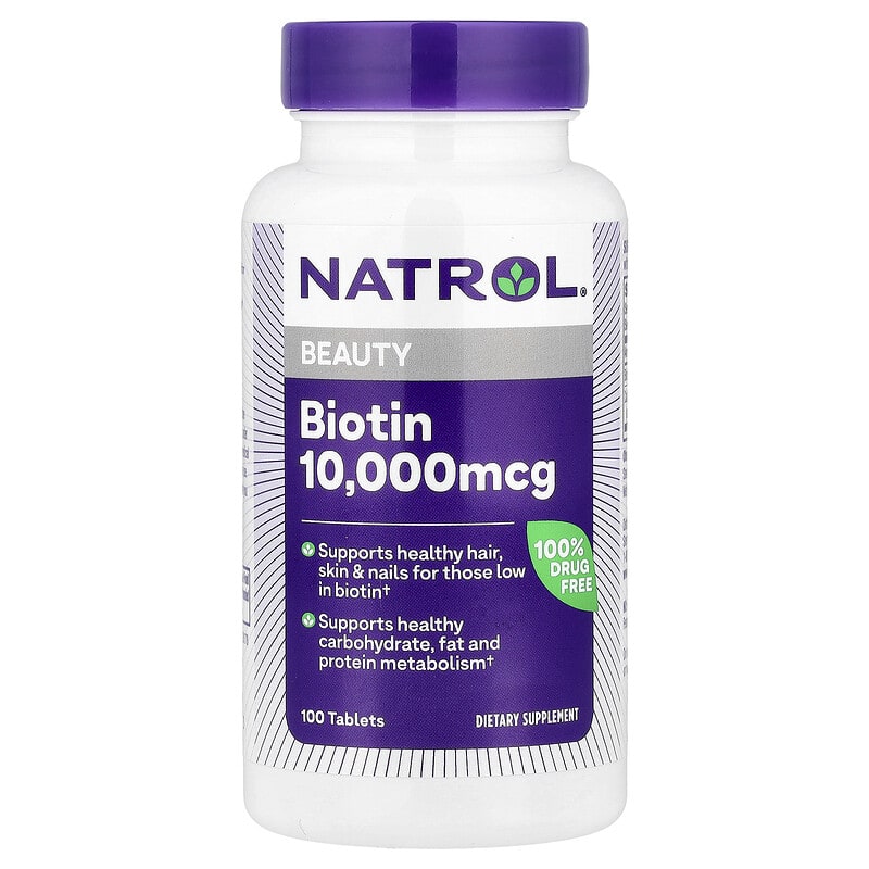 Natrol Biotin 10,000mcg 100 tablets