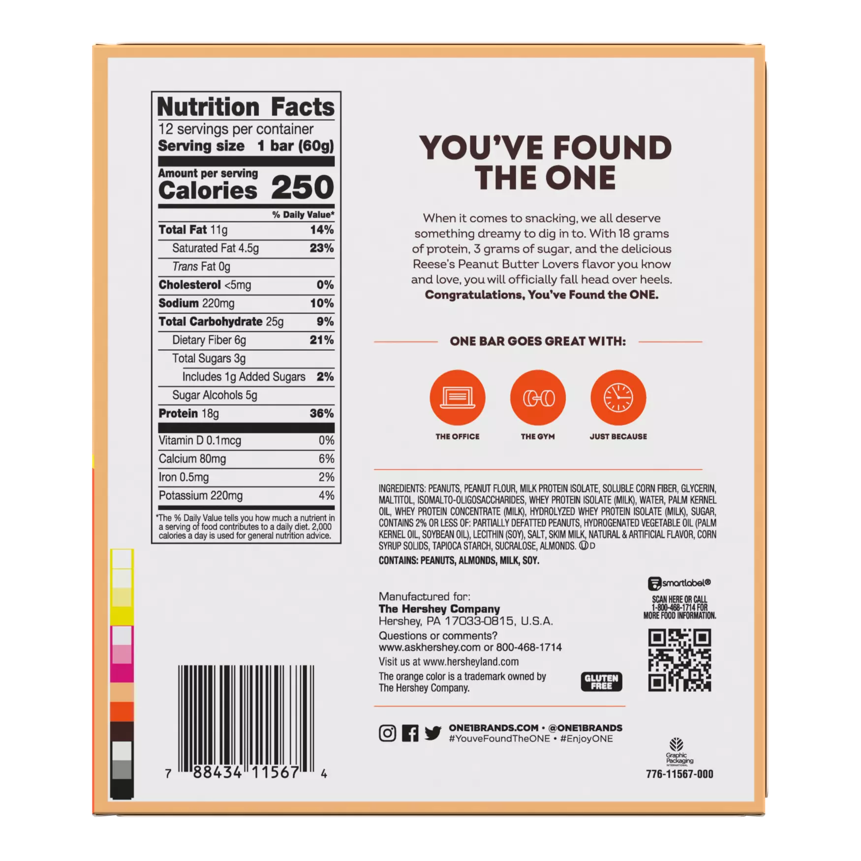 ONE Protein Bar - Reese's Peanut Butter Lovers