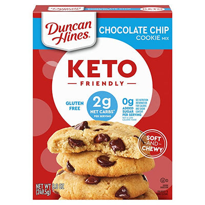 Duncan Hines Keto Friendly Chocolate Chip Cookie Mix 8.8 oz - High-quality Baking Mix by Duncan Hines at BariatricPal Store