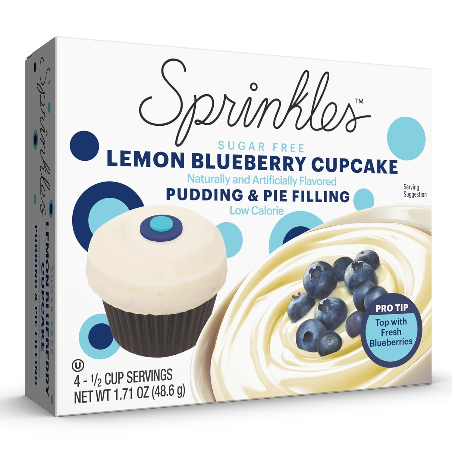 #Flavor_Lemon Blueberry Cupcake (1.71 oz)