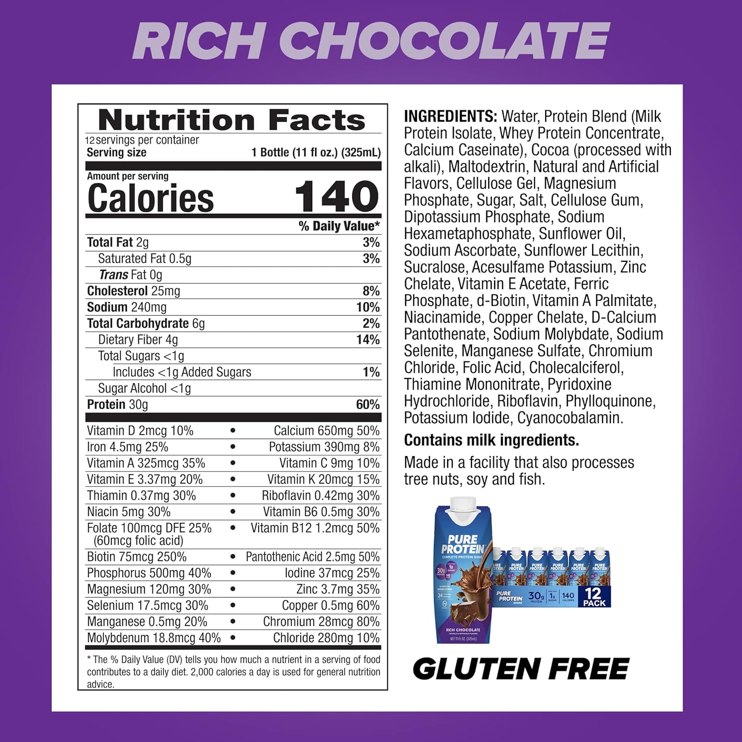 #Flavor_Rich Chocolate 11 fl oz.