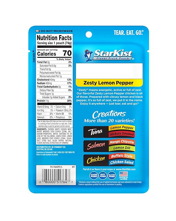 #Flavor_Zesty Lemon Pepper