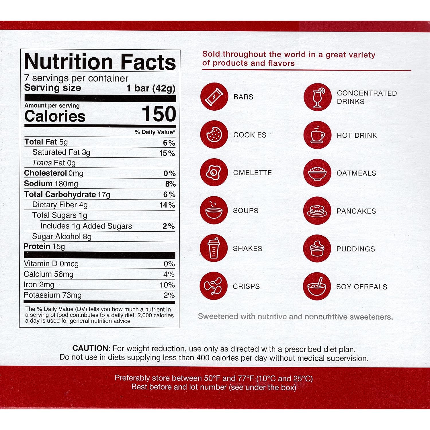 Proti Diet Breakfast Bars, Banana Bread, 7 Bars