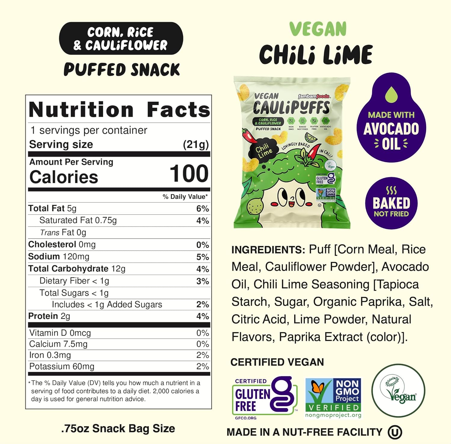 #Flavor_Vegan Chili Lime