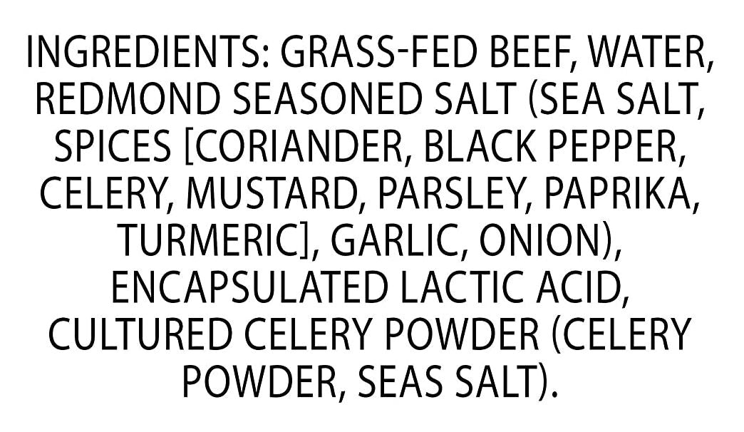 Nick's Sticks Grass Fed Beef Snack Sticks