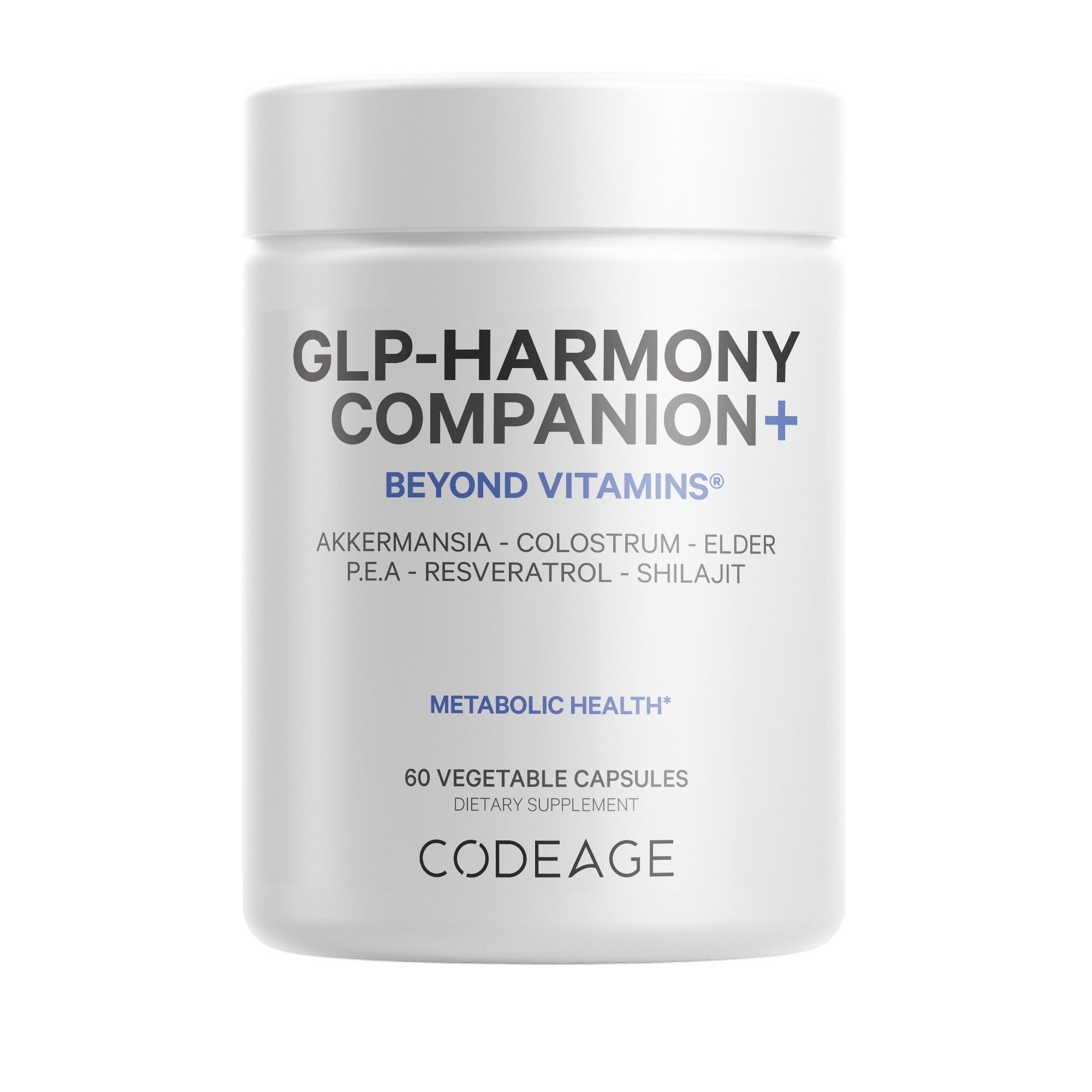 GLP-Harmony Companion+, 60 Vegetable Capsules