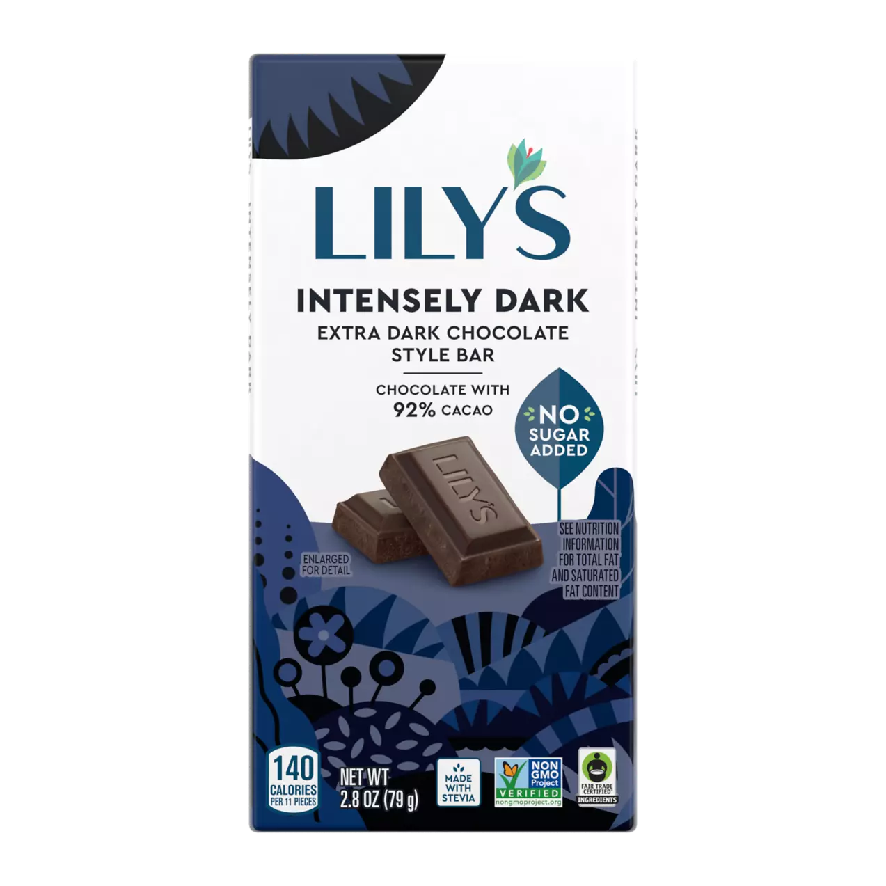 Lily's Intensely Dark Chocolate Style Bar