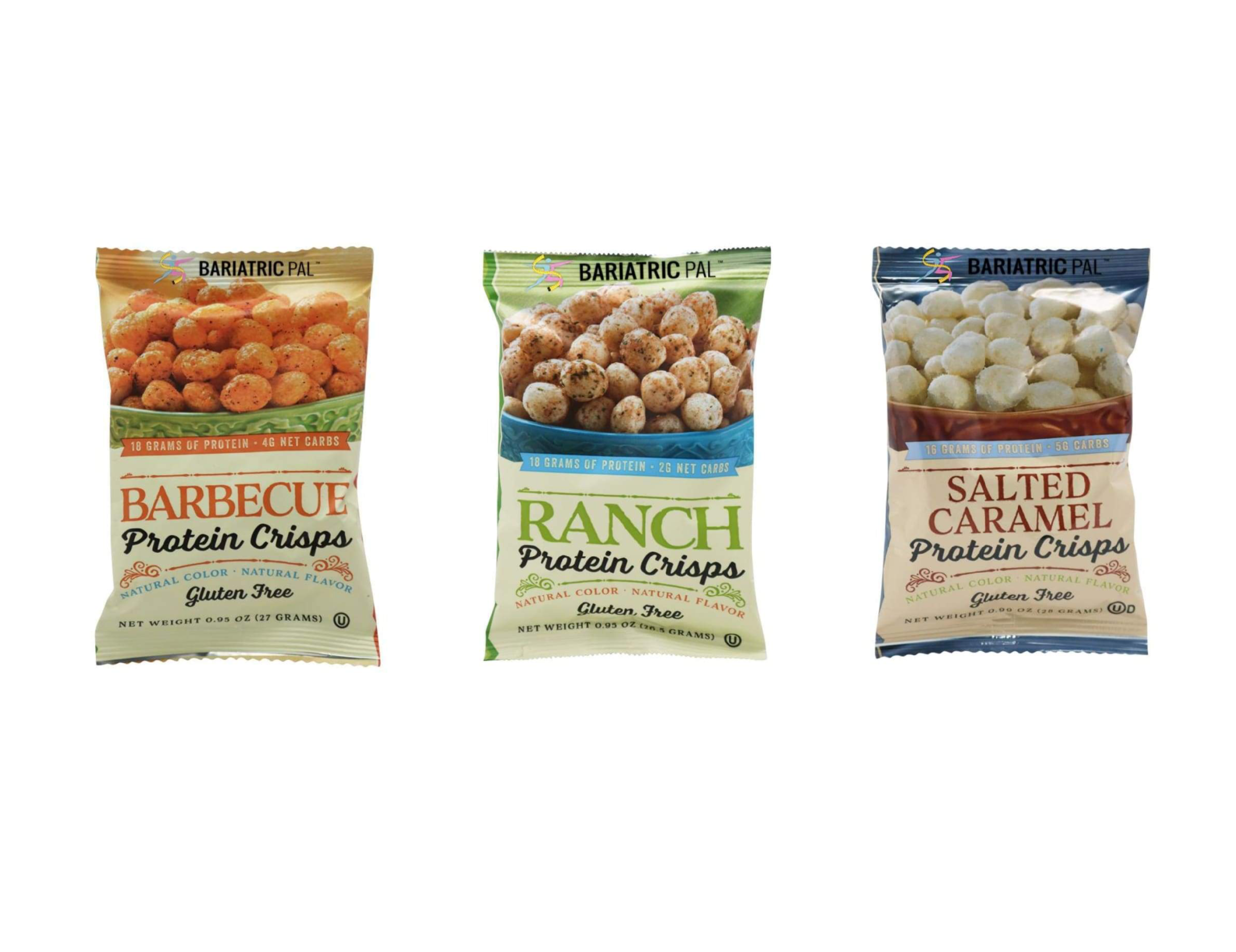 BariatricPal Protein Crisps - Variety Pack - High-quality Protein Crisps by BariatricPal at BariatricPal Store