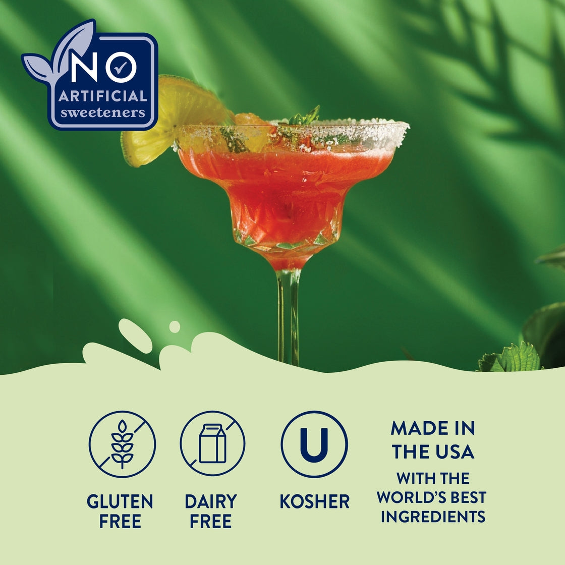 #Flavor_Strawberry Key Lime Margarita